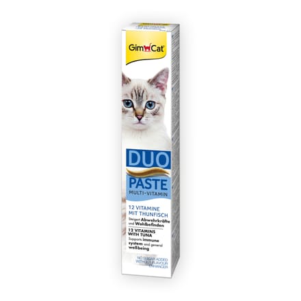 Gimcat Multi-Vitamin Duo-Pasta - Kattensnack - Tonijn Vitamin 50 g Multi-Vitamine