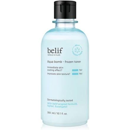 [belif] Aqua Bomb Frozen Toner 300ml white