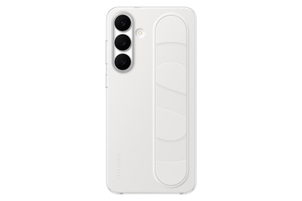 Originele Standing Grip Case voor de Samsung Galaxy S25 FE - Wit