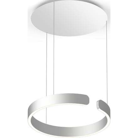 Occhio - Mito Sospeso 60 up Hanglamp - zilver mat - variabel - met Occhio Air - table/wide