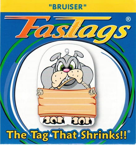 FasTags Hondenpenning om zelf te maken ‘Bruiser’