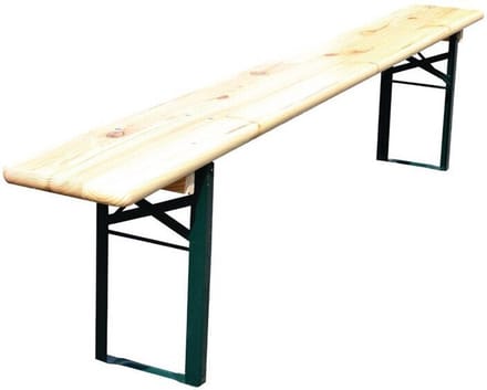 Opklapbare Bierbank - 220 (l) X 25 (b) cm - Tuinbank FN990