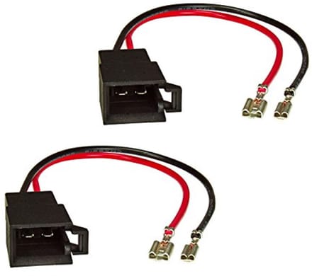 Luidspreker adapter set van 2 naar DIN voor verschillende automerken