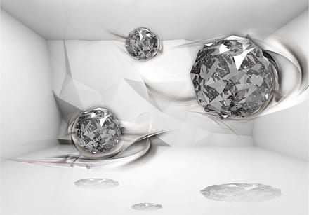 Fotobehang - Diamond chamber.
