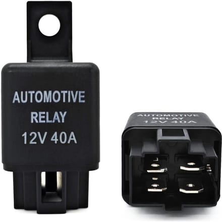 2 stuks universeel relais 12V, 40A, 4-pins Off-Road