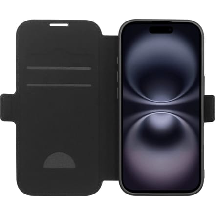 BlueBuilt Apple iPhone 17 Book Case Leer Zwart