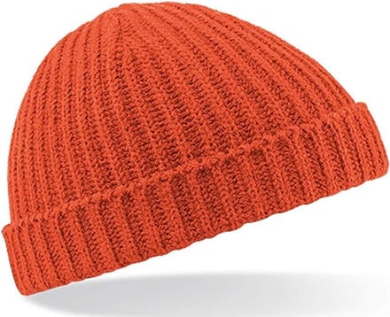 Beechfield Trawler Skull cap - One size - Fire Rood