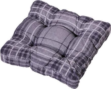Madison matraskussen florance Denim block 47x47 cm - grijs