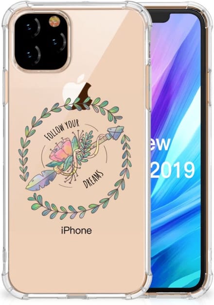 Apple iPhone 11 Pro Stevig Bumper Hoesje Boho Dreams