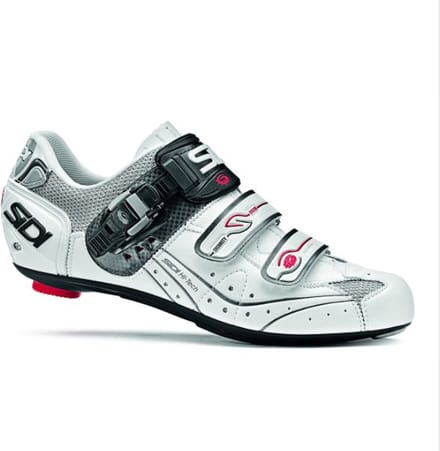 Sidi Genius 5.5 - Racefietsschoenen - steel white - Carbon Composite Zool - Maat 38