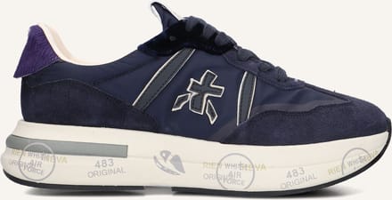 Premiata Cassie Sneakers - Suède - Dames - Blauw - Maat 41