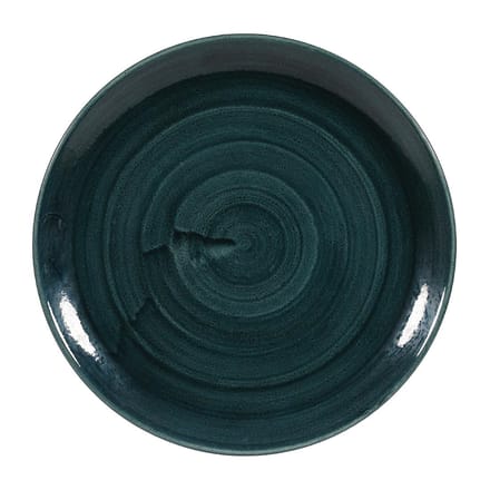 Churchill Stonecast Patina Rustic Teal Evolve Coupe Bord 28.6cm (12 stuks)