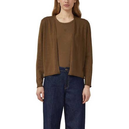 s.Oliver  Cardigan Dark Brown Größe: 34 | Leichte Jacken Outlet | Damen | Braun