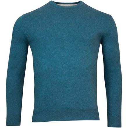 Baileys Trui Ronde Hals Single Knit Pima Cotton Raf Blue / male