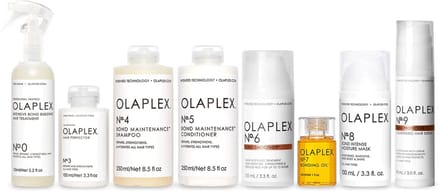 Olaplex beschadigd haar pakket No.0 + 3 + 4 + 5 + 6 + 7 + 8 + 9