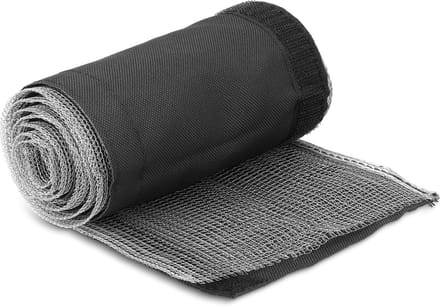 Delock EMI Shielding braided sleeve with hook-and-loop fastener heat resistant 1 m x 30 mm black