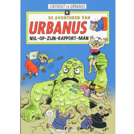 Nul-Op-Zijn-Rapport-Man - De Avonturen Van Urbanus - Willy Linthout