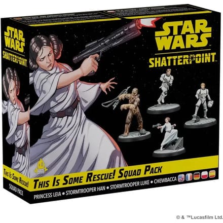 Beeldje Atomic Mass Games Star Wars - Shatterpoint : This is Some Rescue!