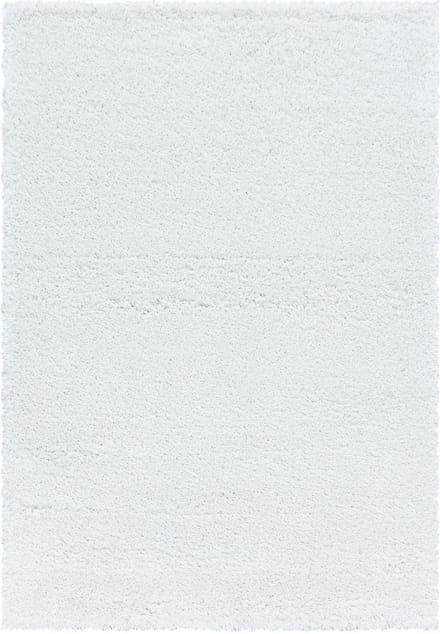 Extra hoogpolig shaggy vloerkleed Fluffy - wit - 80x250 cm
