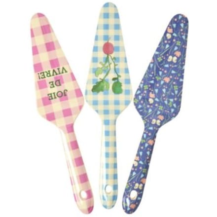 Rice melamine taartschep la joie de vivre assorti