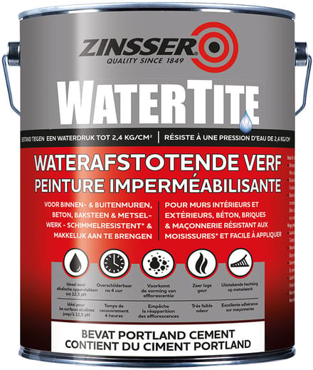 Zinsser Watertite 5 liter - Waterdichte Coating