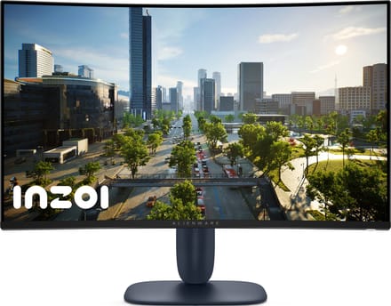 Alienware AW3225DM computermonitor 80 cm (31,5 ") 2560 x 1440 pixels Wide Quad HD LCD blauw