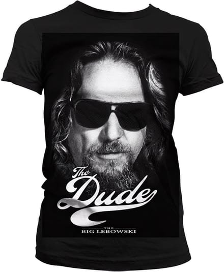 The Big Lebowski Dames Tshirt -M- The Dude II Zwart