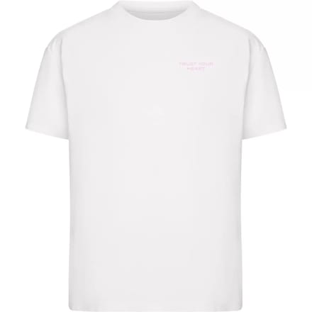 Mister Tee - Trust Your Heart Dames Tshirt - XS - Wit