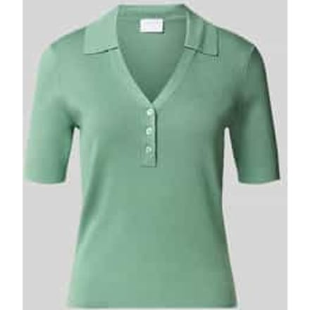 regular fit poloshirt van viscosemix
