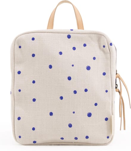 monk and anna Kodomo Kids Backpack mini dots Blue
