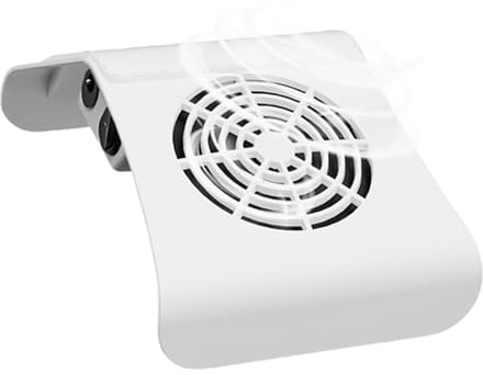 Solidchoice - Professionele 40W Nagelstofzuiger met 2 Stofzakken