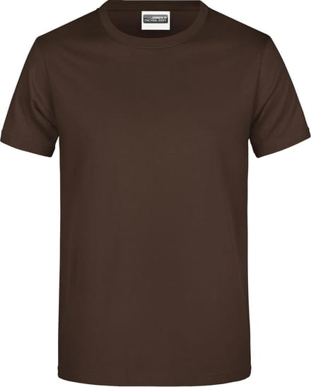 James And Nicholson Heren Ronde Hals Basic T-Shirt (Bruin)