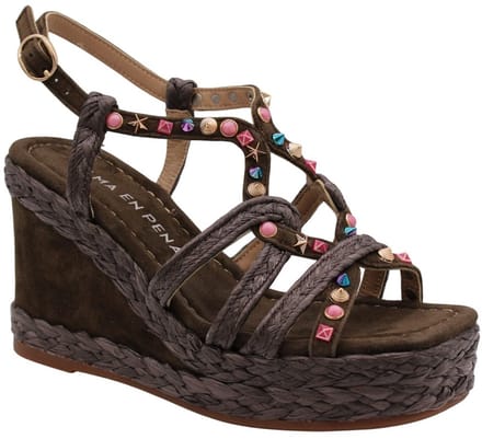 Alma En Pena - Schoenen - Donkerbruin - Vrouwen - Maat 39 -