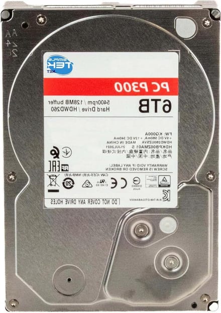 Interne Harde Schijf - Opslagstation - Desktop Uitbreiding - Hoge Capaciteit - 6 TB - Grijs