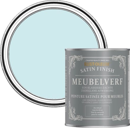 Rust-Oleum Blauw Meubelverf Zijdeglans - Eucalyptus 750ml