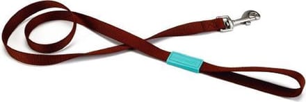 Beeztees nylon looplijn lichtbruin 120 x 25