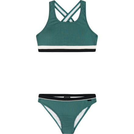 Protest PRTYvette JR - Bikini set Meisjes - Normale pasvorm - Uitneembare vulling - Zwart