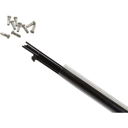 10-spaaks roestvrijstalen buis met nippel P2R 268 mm