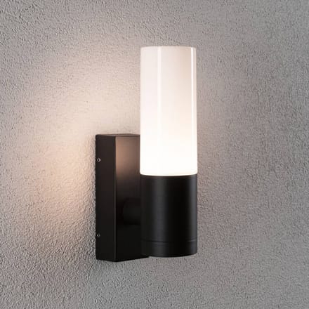 Paulmann Tralia Wandlamp Buiten - IP44 - E27 - max. 10W - 230V - Antraciet - Aluminium