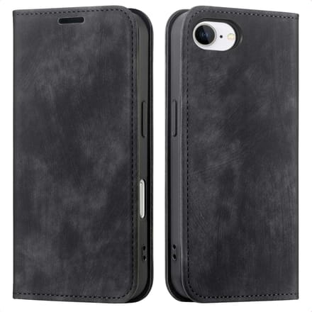 imoshion Hoesje - Geschikt voor Apple iPhone 17e / 16e - Slim Bookcase - Zwart