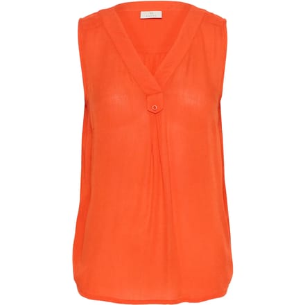 Mouwloze damesblouse KAFFE Ciara Amber