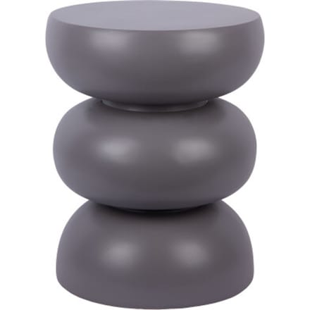 Leitmotiv - Kruk Curva - Grijs - 35,5x35,5x44 cm