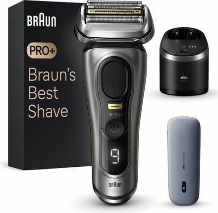 Braun Series 9 Pro+ 9575cc - Scheerapparaat - SmartCare Center - PowerCase - Wet & Dry - Grafiet