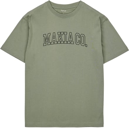 Makia Nord T-shirt Met Korte Mouwen Groen M Man
