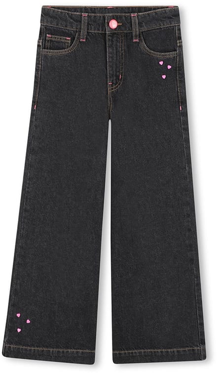 Billieblush - Jean broek - Zwart - Maat 104