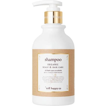 [CELL HAPPY CO] Biologische hoofdhuid- en haarverzorgingsshampoo 500ml white