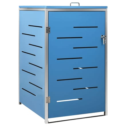 vidaXL - Containerberging - enkel - 69x77,5x115 - cm - roestvrij - staal