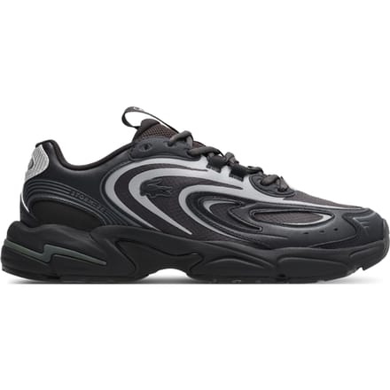 Lacoste Tech Sneakers Heren - Zwart - Maat 40.5 - Mesh/Synthetisch