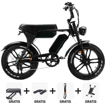 Combi-Deal! | OUXI V8.4 Max - Zwart