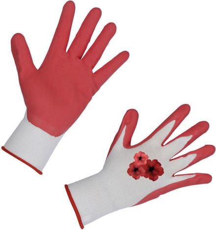 Tuinhandschoen - handschoen- Keron Handschoen Garden Care Rood mt.8 (uni)